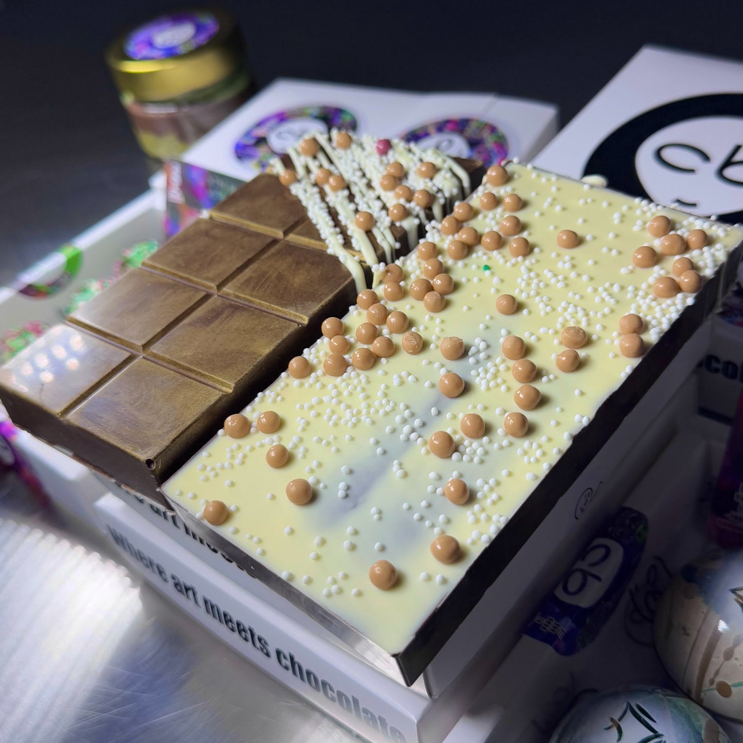 π₯ XXXL CHOCBOI'S BIG BOSS SALTED CARAMEL BAR π₯ π₯