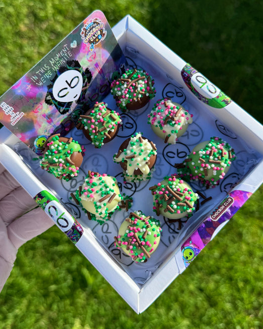 DUBAI INSPIRED CHOCBOI BITES 💚