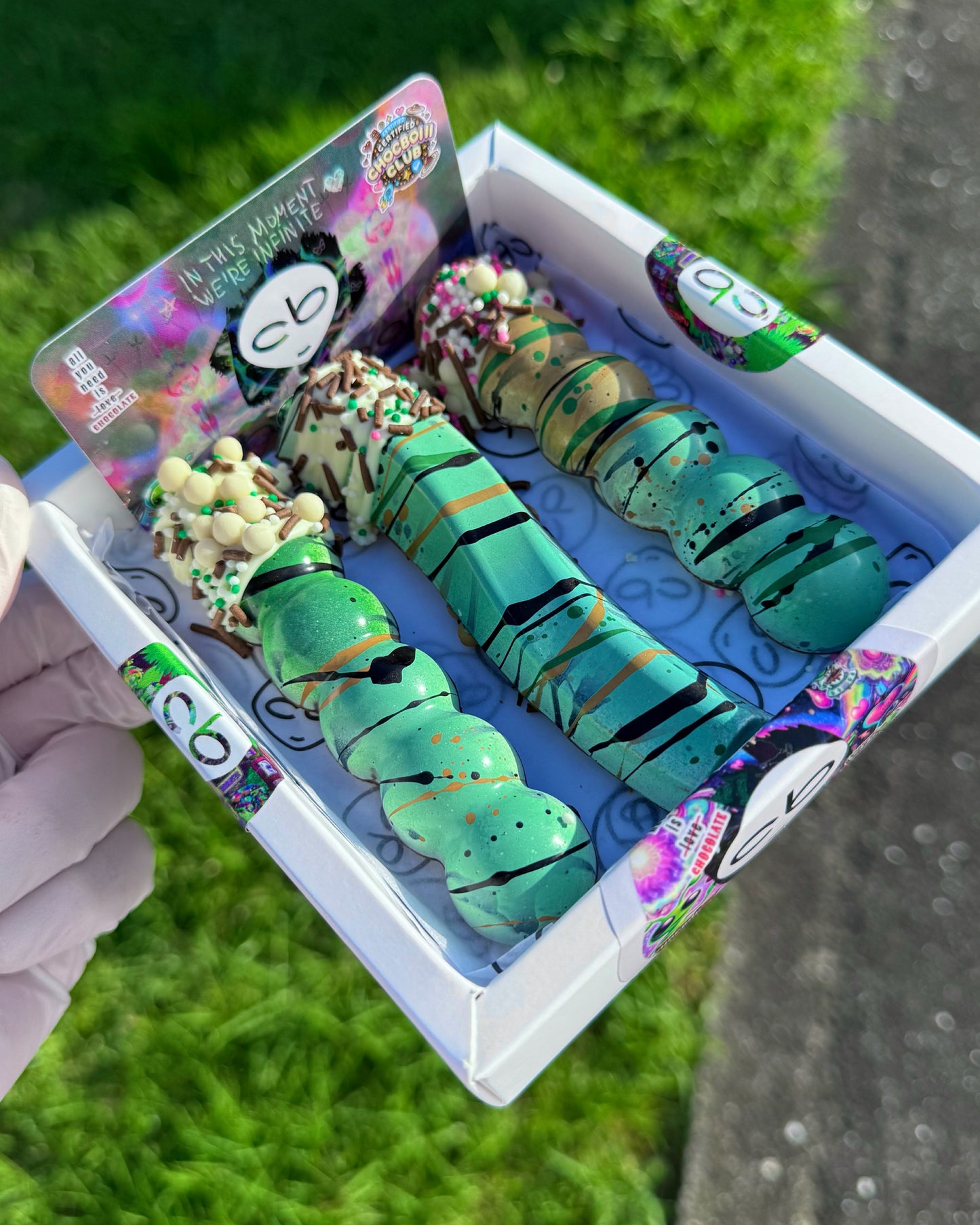 *BEST SELLER* DUBAI CHOCBOI BARS 💚