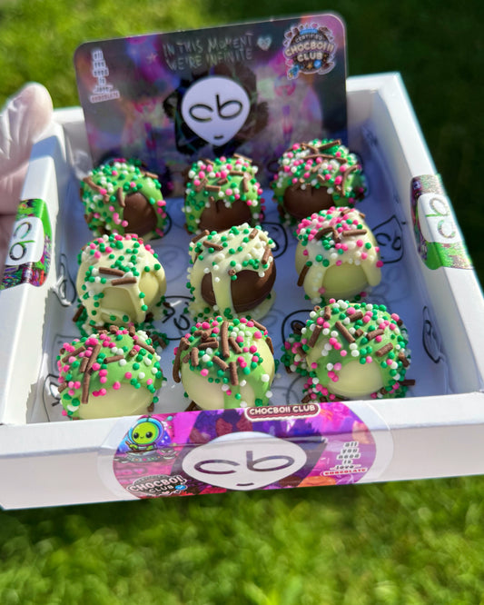 DUBAI INSPIRED CHOCBOI BITES 💚