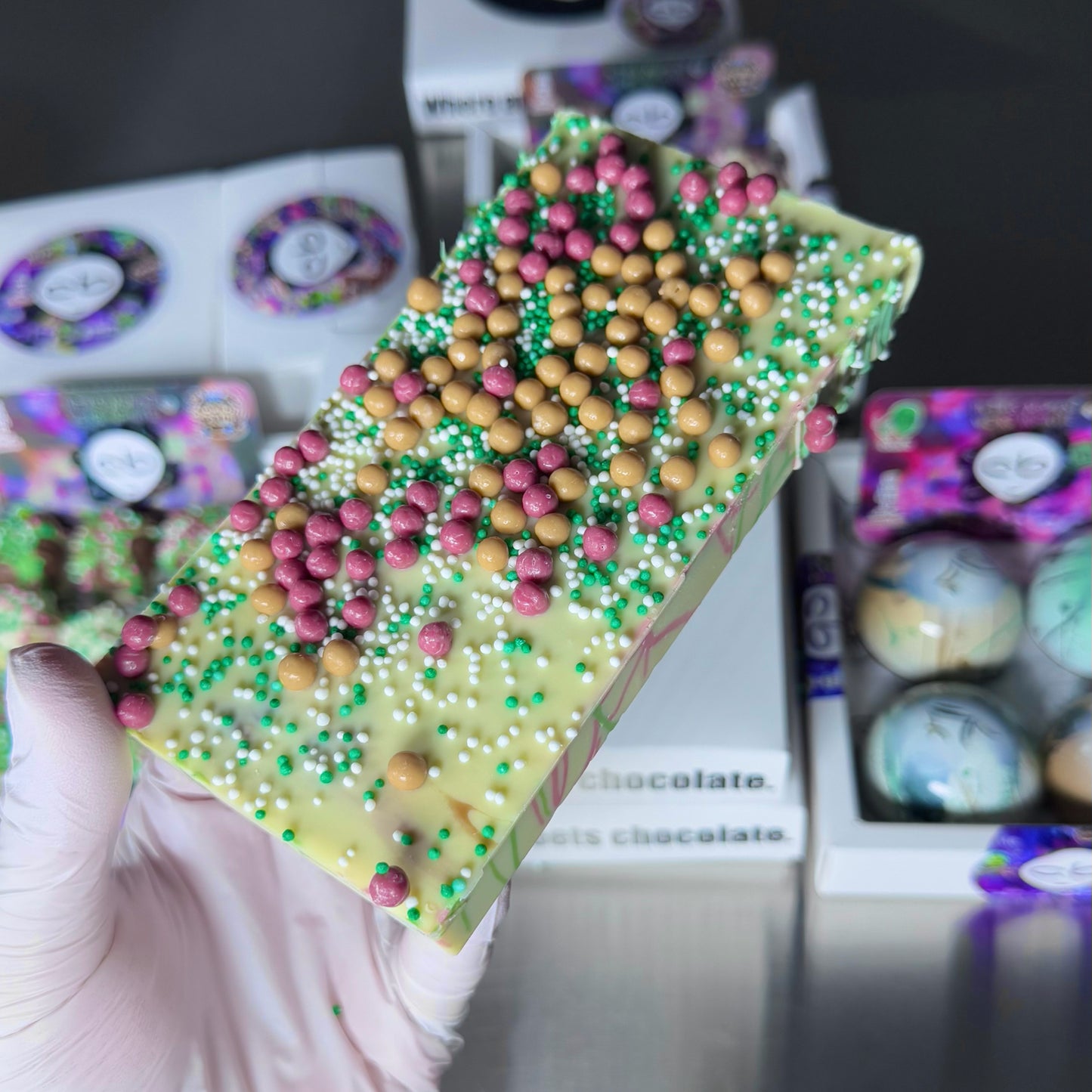 🔥💚XXXL DOUBLE CHOC DUBAI BAR💚🔥